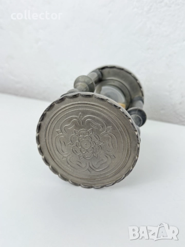 Австрийски пясъчен часовник / цинков. №7575, снимка 5 - Антикварни и старинни предмети - 52300494