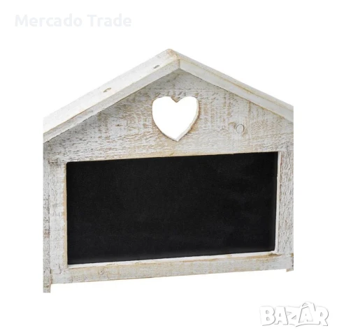 Декоративна поставка за саксии Mercado Trade, 2 нива, Дърво, Бял, снимка 5 - Декорация за дома - 50450714