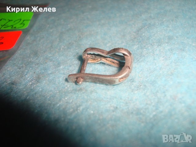 СРЕБЪРНА СКЪПОЦЕННА АРТ ОБЕЦА СРЕБРО 925 с МИНИАТЮРНИ ФАСЕТИРАНИ ЦИРКОНИ 25725, снимка 4 - Обеци - 35820683