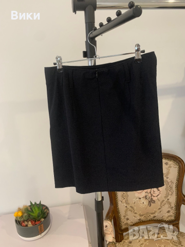 Елегантна пола в черно М размер, снимка 11 - Поли - 44779450