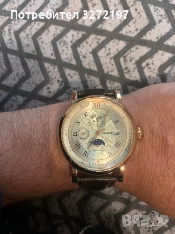 TEVISE - 2023 Автоматичен,механичен ръчен часовник,функция ден и нощ,водоустойчив, снимка 15 - Мъжки - 41290839