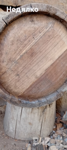 Стара дъбова каца,буре,саксия, снимка 8 - Други ценни предмети - 51634217
