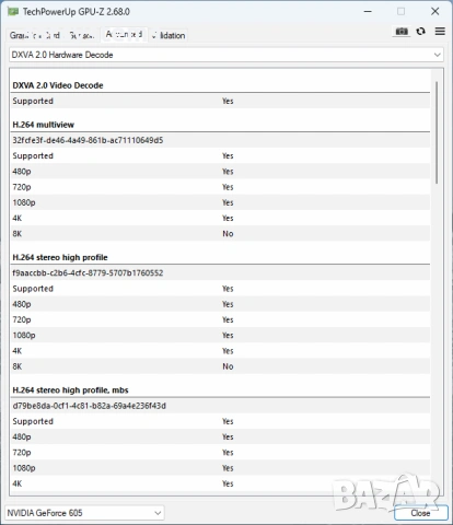 Видео карта NVidia GeForce Leadtek 605 1024MB GDDR3 64bit PCI-E, снимка 11 - Видеокарти - 53401385
