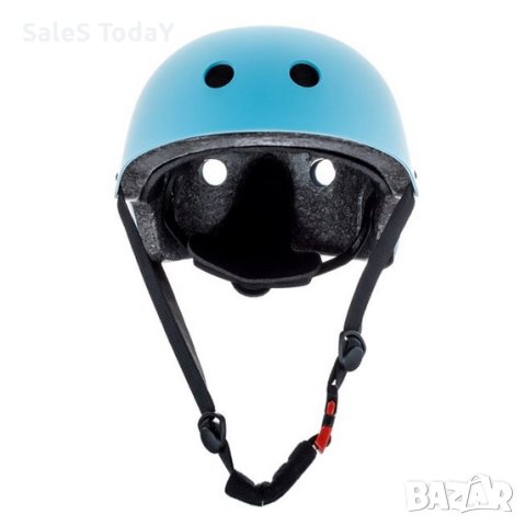 Каска за колело, Защитна каска за скутер, синя, (55-58см)