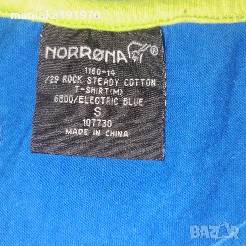 Norrona 29  Rock Steady Cotton T-Shirt (S) мъжка тениска, снимка 7 - Тениски - 41487946