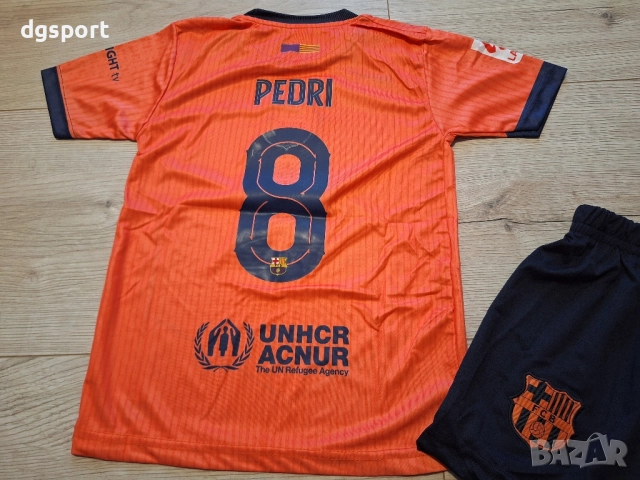 Детски екип на Барселона #Педри #8 #сезон 25/26!, снимка 2 - Футбол - 52154378