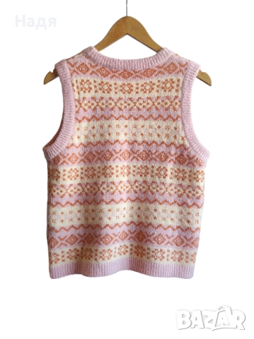 Дамски пуловер без ръкави Neo Noir, снимка 4 - Блузи с дълъг ръкав и пуловери - 52116349