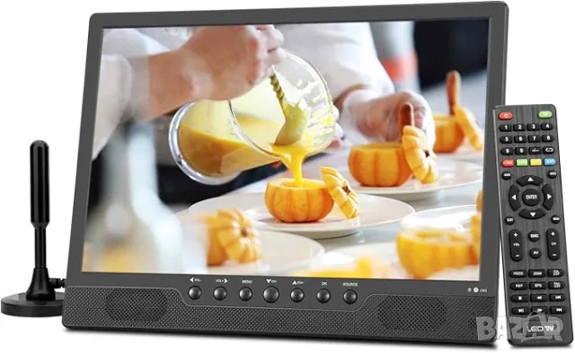 KCR SR-1401 14" Преносим телевизор DVB-T2 с батерия / Portable TV