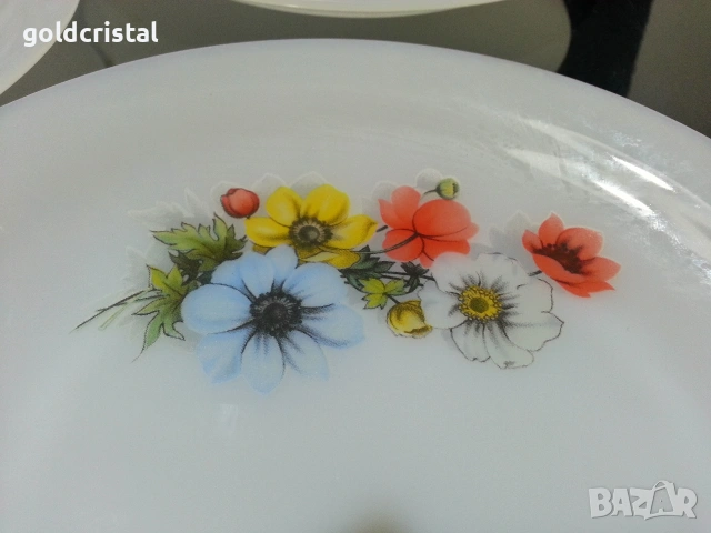 френски аркопал чинии , снимка 5 - Антикварни и старинни предмети - 53226031