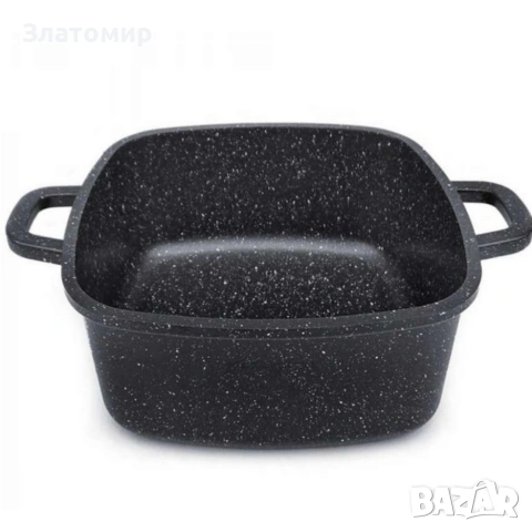 Комплект тенджери – Cheffinger от 3 части с мраморно покритие и капаци + подарък 2 ръкавици, снимка 6 - Съдове за готвене - 53122608