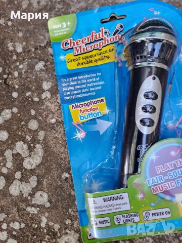 Микрофон за деца, снимка 2 - Музикални играчки - 41126516