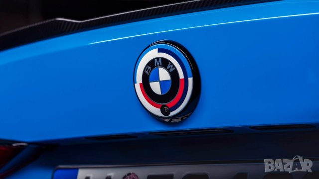 емблема за BMW 74mm 82mm 50th Anniversary предна или задна емблема, снимка 3 - Аксесоари и консумативи - 42356047