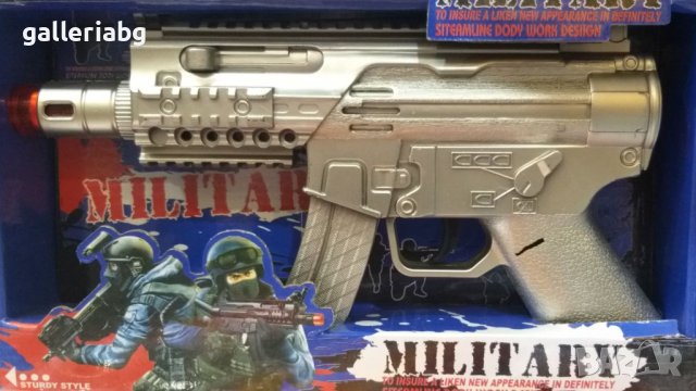 Военни детски пистолети със светлини и звуци - пистолет, снимка 4 - Други - 38949742