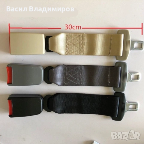 Удължител за предпазен колан, за кола, за бременни жени или пълни хора - ЧЕРЕН, снимка 5 - Аксесоари и консумативи - 53029952