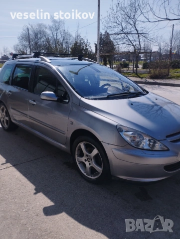 Пежо 307 комби бензин газ работещ климатроник , снимка 2 - Автомобили и джипове - 53756119