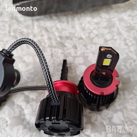 Двойно по-ярки 160W LED фарове, съвместими с оригиналните D3S/D1S/D2S крушки!, снимка 6 - Аксесоари и консумативи - 44391800