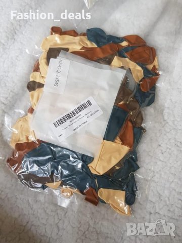 Нови 86 части Хелоуин Комплект Балони Черни, Златни с Дизайн на Скелет, снимка 8 - Други - 42699301