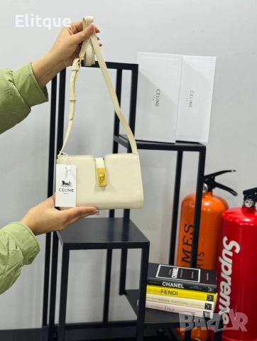 чанти Celine Pochette 16 (Mini) 🔥 ➡️18 Cm ⬆️12 Cm , снимка 2 - Чанти - 53360018