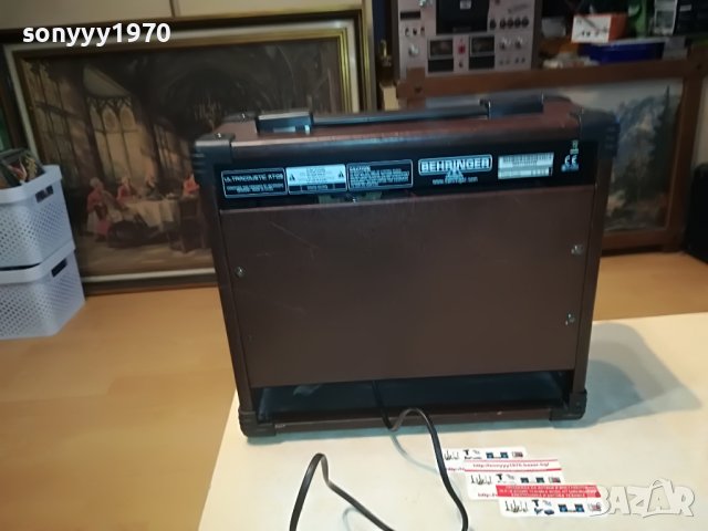 behringer at108 guitar amplifier-внос france 1412221845, снимка 13 - Ресийвъри, усилватели, смесителни пултове - 39011179
