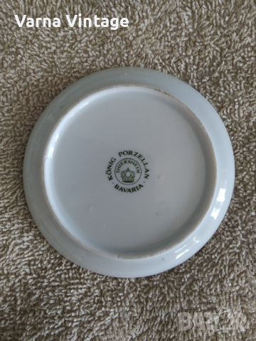 Малка колекционерска порцеланова чиния Титизее. Германия. марк., снимка 2 - Колекции - 44599112