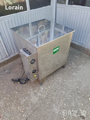 ДЕКРИСТАЛИЗАТОР , Вана за разтапяне на пчелен мед с капак– 4 ТЕНЕКИИ 