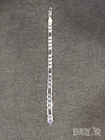 Сребърна гривна, НОВА гривна сребро, снимка 2 - Гривни - 47889836