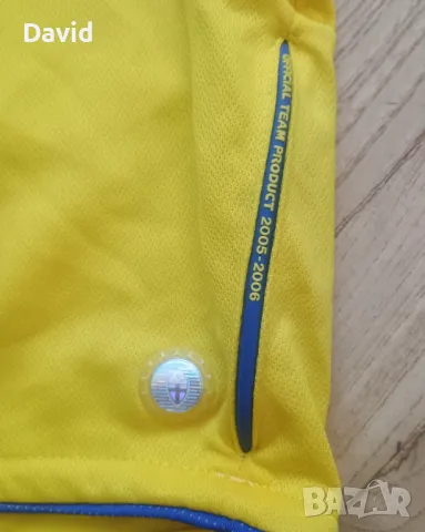 Оригинална фланелка на Швеция 05/07 Home, снимка 3 - Футбол - 50099655