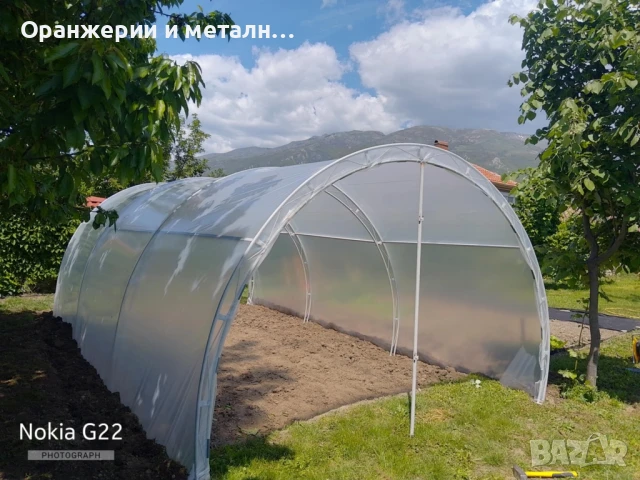 Нова оранжерия 40кв.м, снимка 5 - Индустриална техника - 22085487