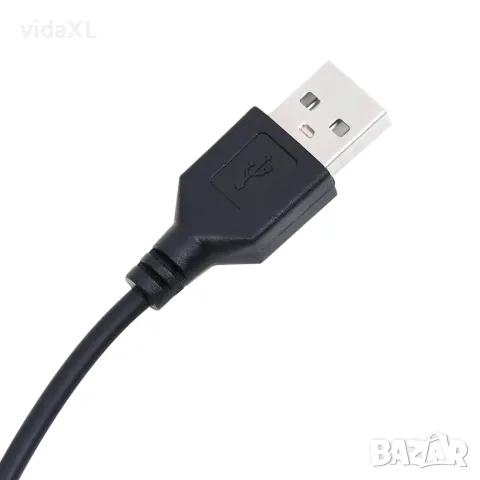 vidaXL Маса за кафе с LED, черна, 93x53x45 см, инженерно дърво, снимка 10 - Маси - 56148146