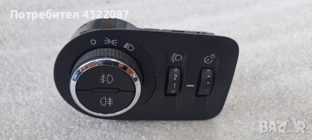 Ключ светлини от Мерива Б / Meriva B 1.4 turbo 120к.с 2012г A14NEL 