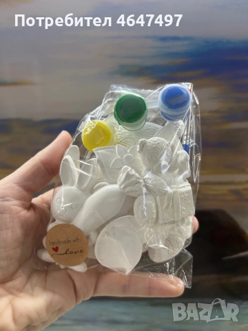 Гипсови фигурки за оцветяване🎨, снимка 3 - Други игри - 52366445