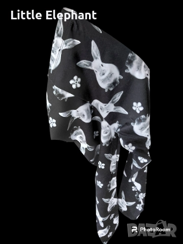 Клинче за 5-6 год мом зайчета и цветя,колекция"Animals",Англия/ново