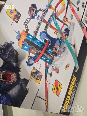 играчка коли писти горила, снимка 6 - Коли, камиони, мотори, писти - 52844863