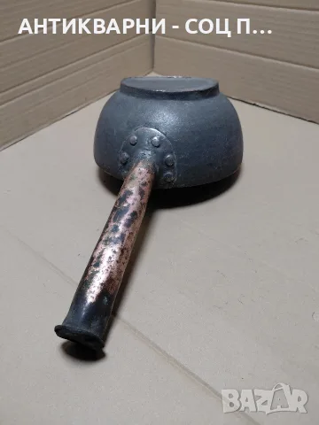 Соц Старо Ръчно Ковано Медно Кепче Кишкил 0.800кг. НОМЕР 157., снимка 6 - Антикварни и старинни предмети - 56035532