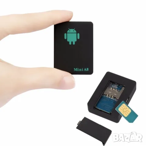 Мини GPS/GSM тракер Mini A8 със SOS бутон, снимка 6 - Друга електроника - 55825405
