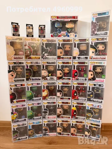 Marvel / DC / Shang-Chi / Deadpool Funko Pop Kолекция