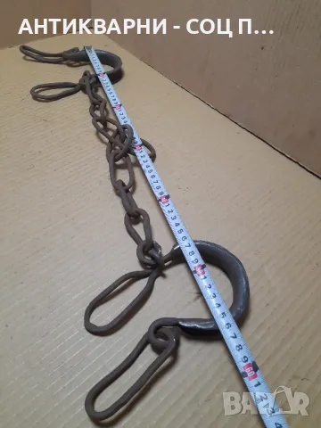 Соц Стари Ръчно Ковани Букай., снимка 6 - Антикварни и старинни предмети - 48696489