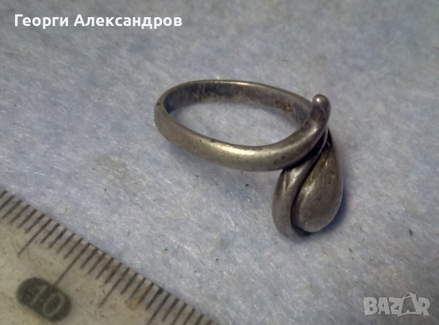 ЗМИЕВИДЕН СРЕБЪРЕН ПРЪСТЕН КОБРА СРЕБРО 925 SEZGIN, снимка 4 - Пръстени - 52461574