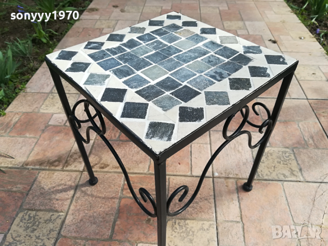 КРАСИВА МАСИЧКА ОТ ГЕРМАНИЯ 30Х30Х34СМ 1703240700, снимка 5 - Антикварни и старинни предмети - 44802339