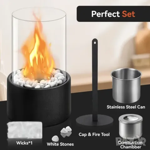 🔥 ТОП ОФЕРТА! Декоративна Камина за Масата От 129.99 лв на САМО 59.99 лв!, снимка 1