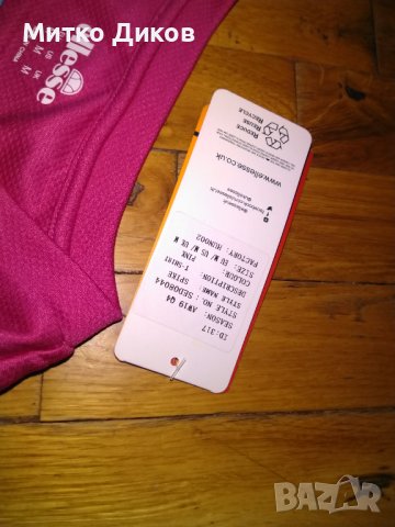 Ellesse маркова женска блуза тениска пинк нова с етикет размер М, снимка 6 - Тениски - 39110000