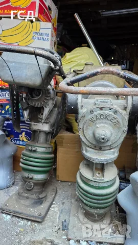Професионална вибротрамбовка тип „пачи крак“ Wacker Neuson, модел BS 60