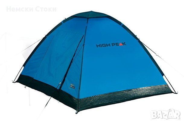 3-местна палатка High Peak Beaver3,1500mm,200x180+спален чувал LitePak, снимка 2 - Палатки - 42626554