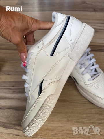 Оригинални кожени мъжки маратонки REEBOK ! 45,5 н, снимка 9 - Маратонки - 51869260