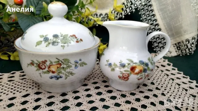 Сетове и чинии с плодове от ГДР, снимка 3 - Чаши - 50095754