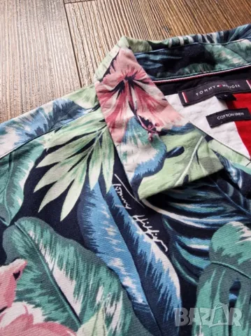 Страхотна мъжка риза TOMMY HILFIGER
размер L, снимка 5 - Ризи - 50243919