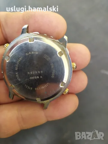 Японски часовник Casio, снимка 5 - Мъжки - 55836979