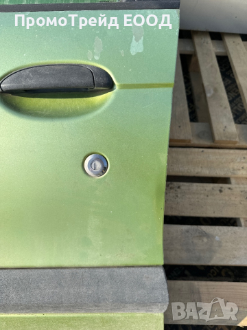 Предна лява зелена врата Рено Сценик 1 Renault Scenic I, снимка 3 - Части - 44598651