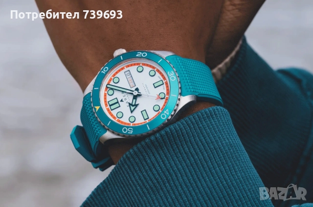 Автоматичен часовник Farer Aquamatic в цвят Thurso, снимка 2 - Мъжки - 52490044