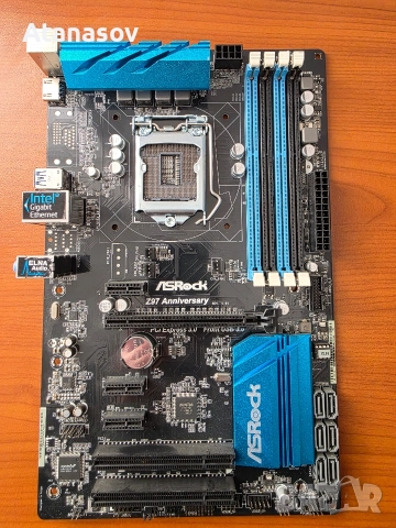 Asrock Z97 Annicersary сокет 1150., снимка 6 - Дънни платки - 52774186